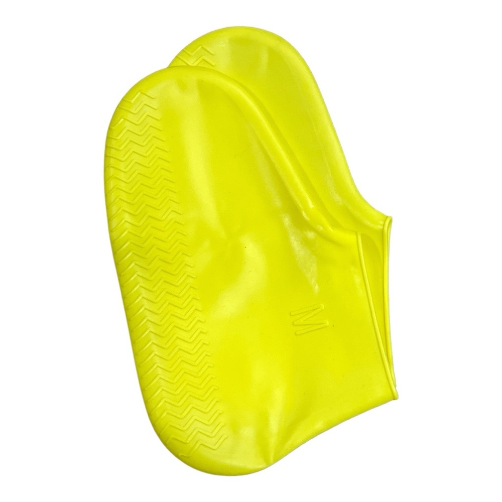 Aimiya Yellow Waterproof Shoe Cover Size M 24.5 cm.